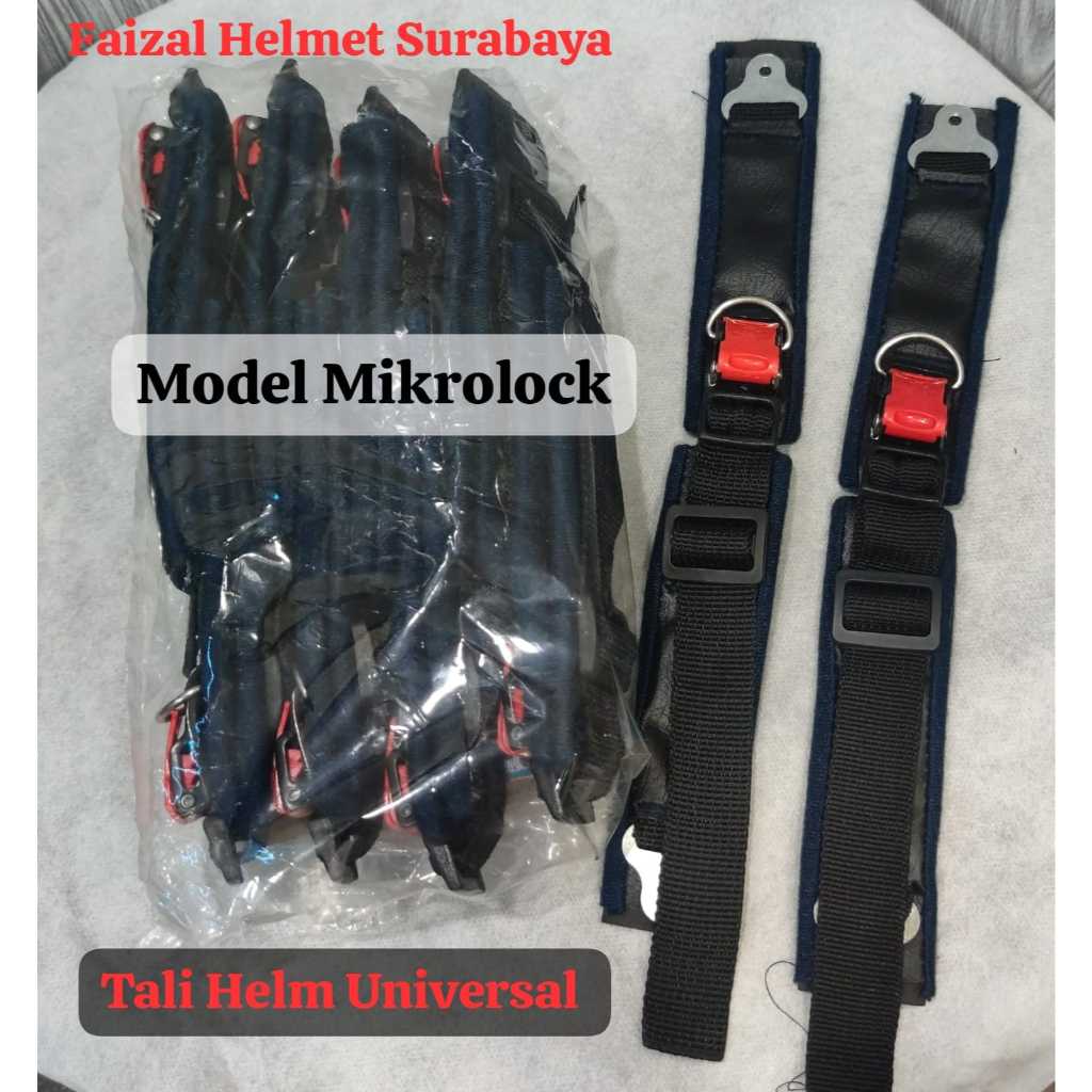 Tali helm cocok untuk semua helm half fece kyt, ink, nhk, mds, bmc, hiu, gm, maz, tali helm bogo