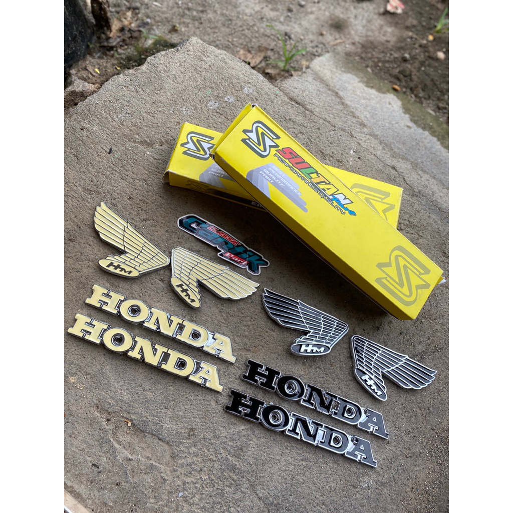 EMBLEM TANGKI CB100 PREMIUM/ LOGO TANGKI CB100 SULTAN PART