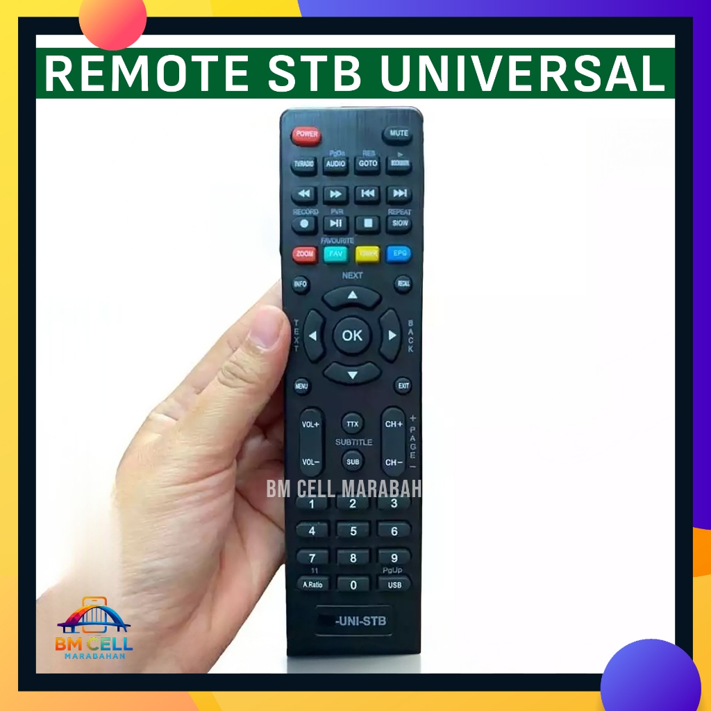 Remote STB Universal DVB-T2 RM88-UNI Multi Kompatibel BERBAGAI MACAM MERK Matrix Akari Venus Ichiko