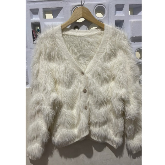 rajut fuji kepang dan velvet