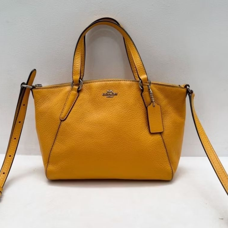 coach authentic yellow bag | tas wanita