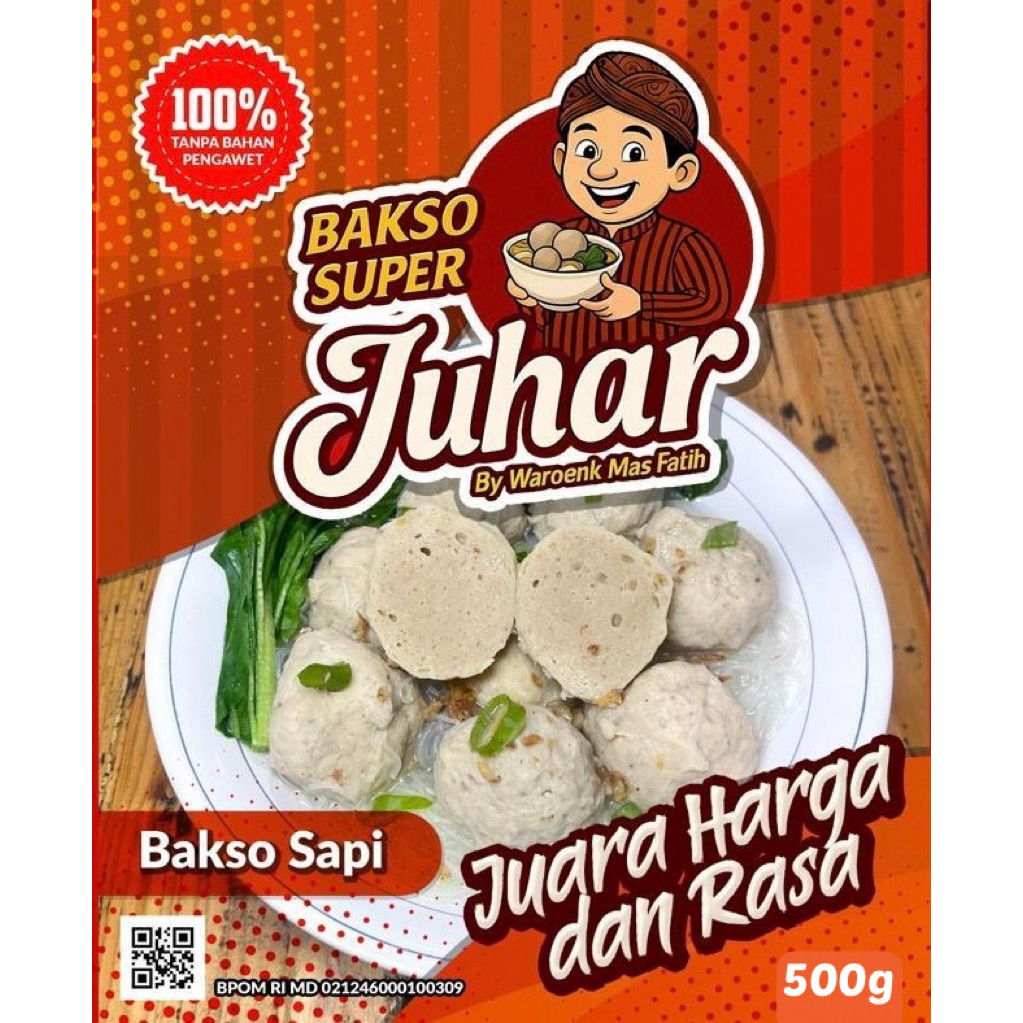 Bakso Sapi Urat Super JUHAR (Juara Harga dan Rasa)
