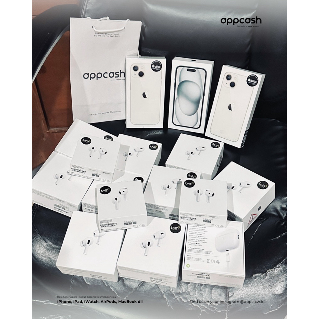 Airpods Pro Gen 2 Original apple iBox New Segel Resmi indonesia