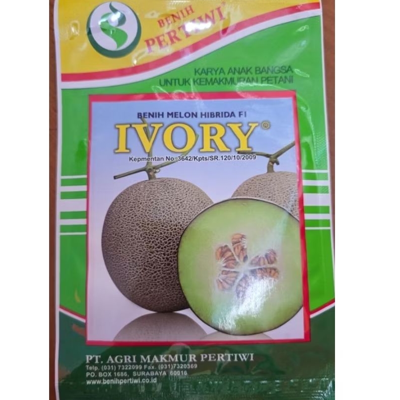 benih melon ivory
