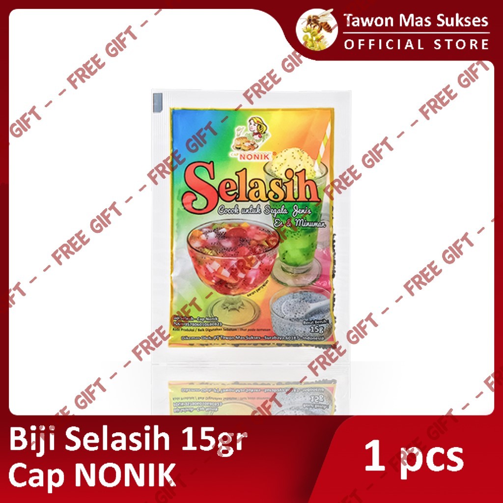 [NOT FOR SALE] - FREE GIFT - Biji Selasih Cap NONIK Sachet 15gr