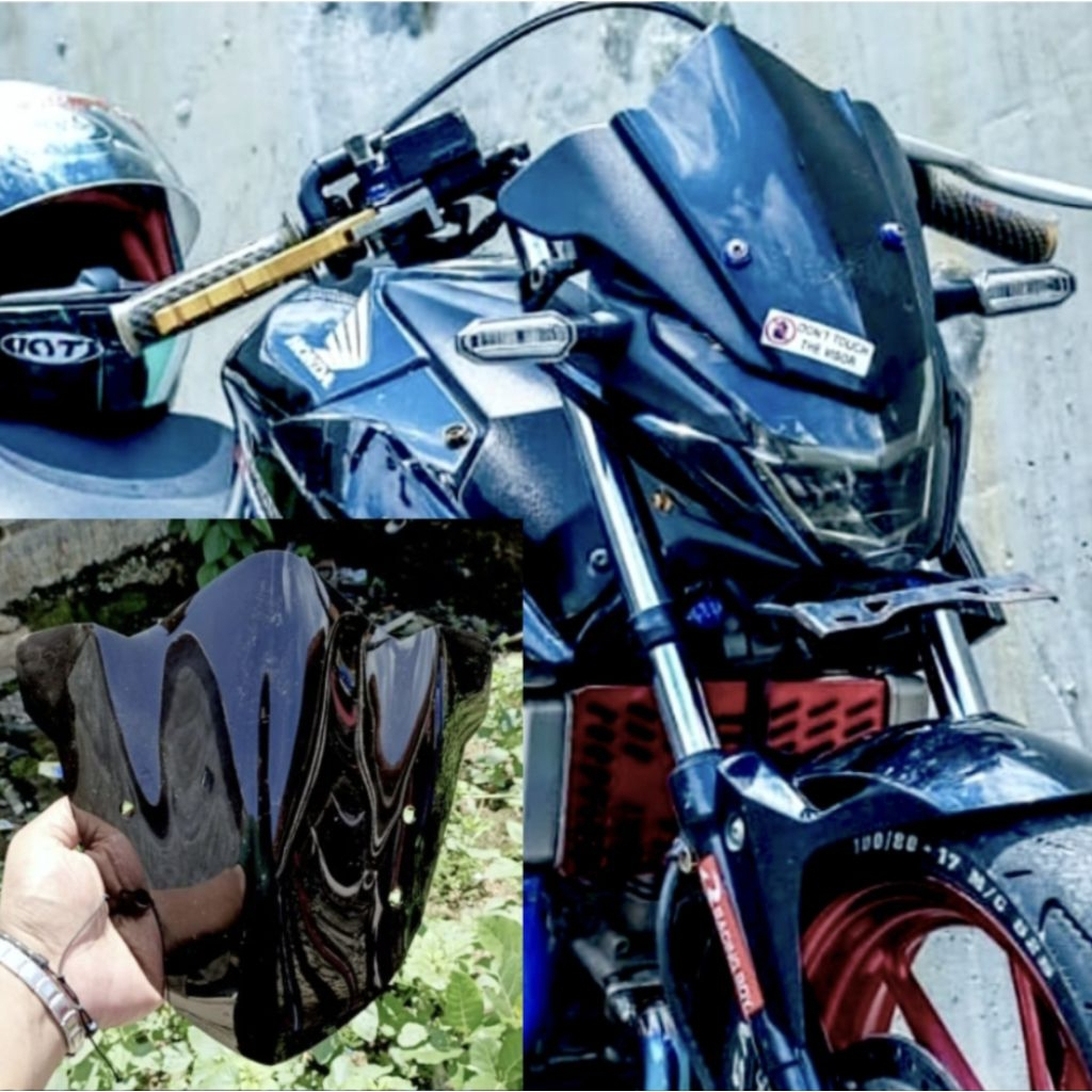 WINDSHIELD VISOR JENONG HONDA NEW CB 150R