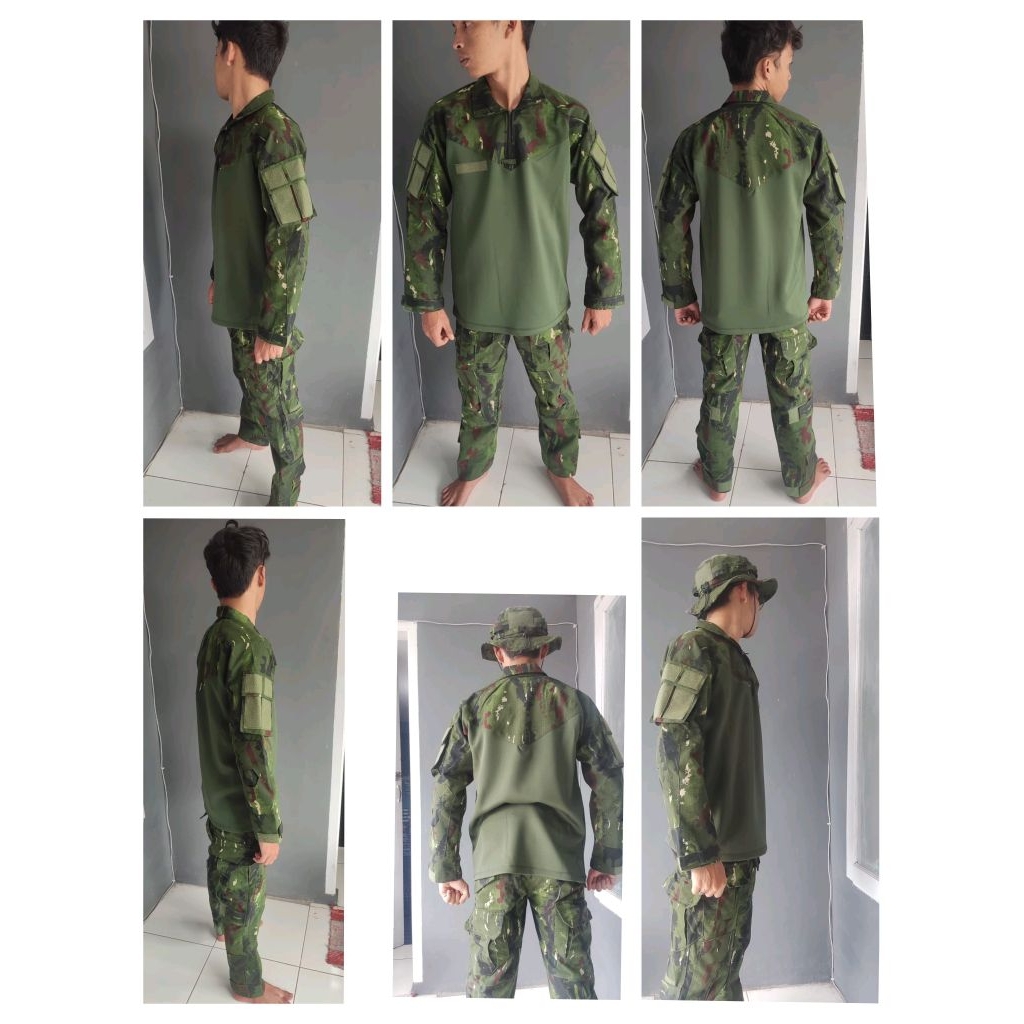 1 STEL bdu combat loreng habema
