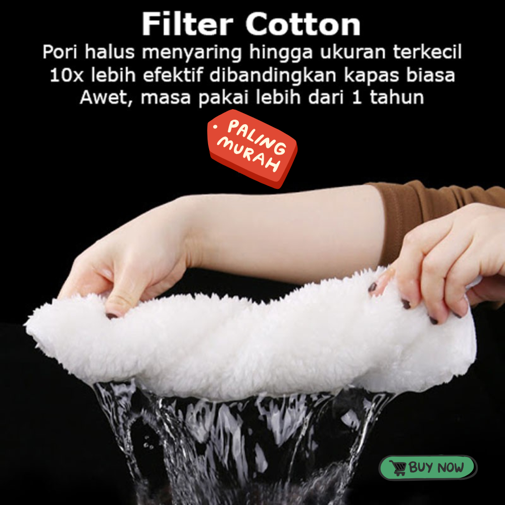 Filter Cotton Magic Carpet Media Filter Saringan Air Akuarium Kolam