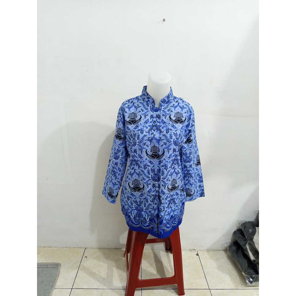 Seragam Batik Kemeja Korpri Wanita / Pria Katun