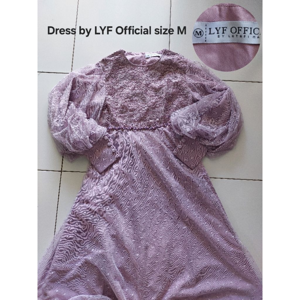 Obimodee Dress Gaun Gamis by LYF Official Size M
