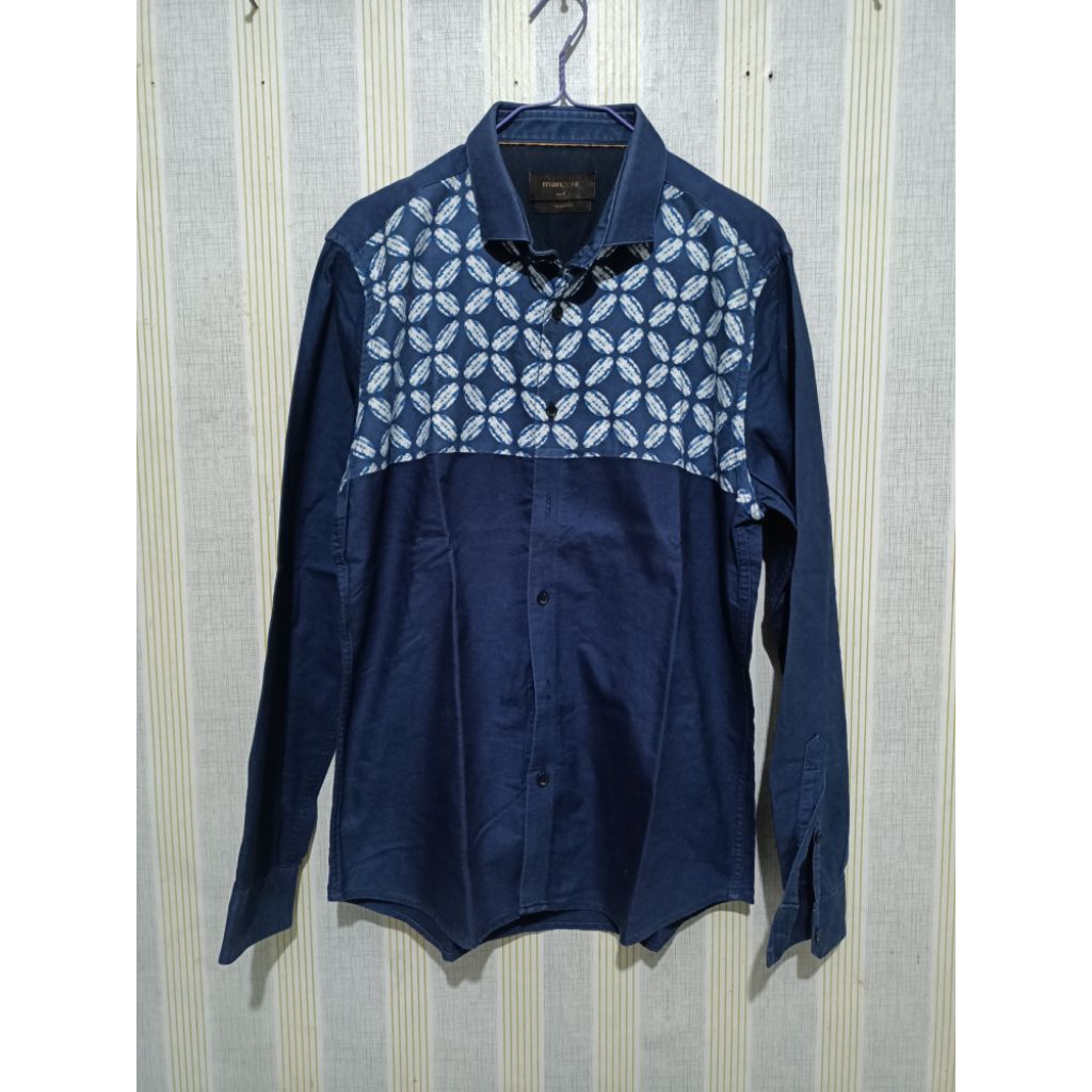 Baju Kemeja ManZone - Size L (Slimfit)