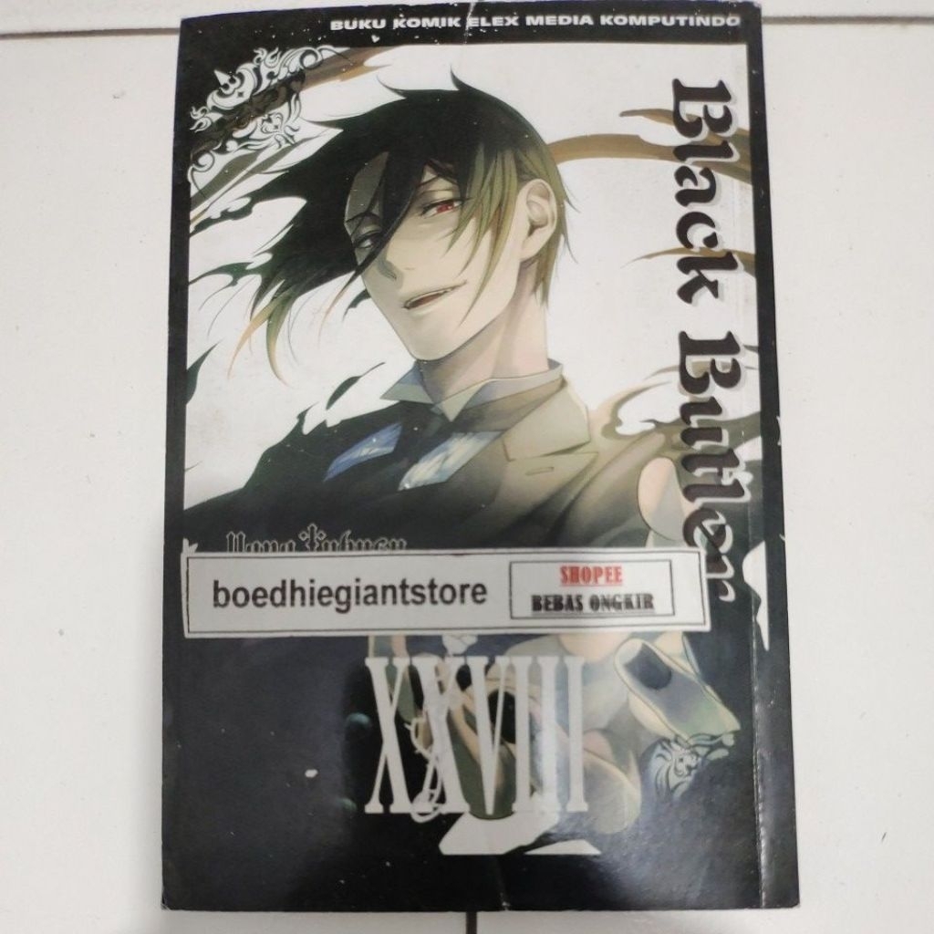 Komik Black Butler 28, TS