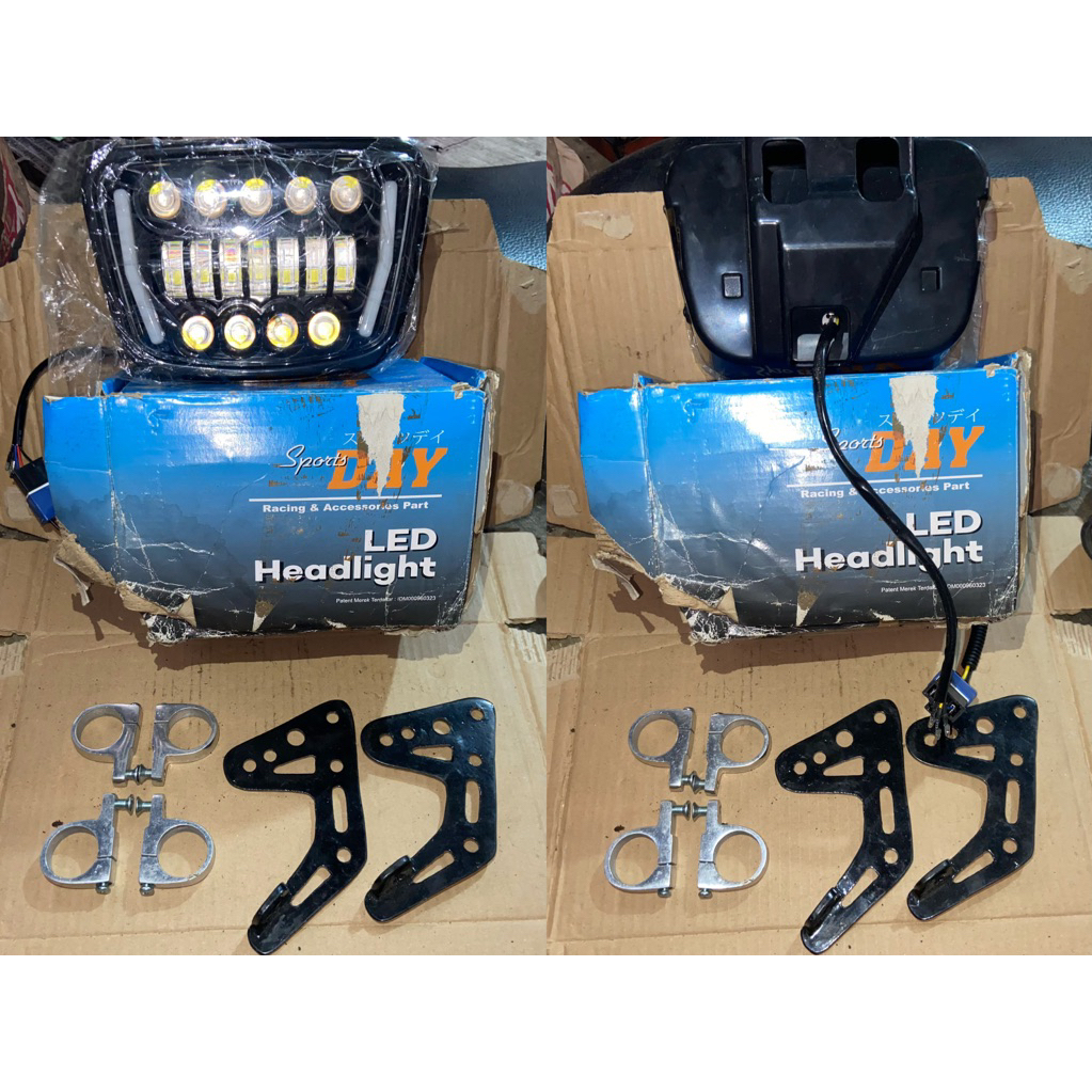 LAMPU DEPAN REFLEKTOR DEPAN OVAL BILEK BILED PROJIE DAYMAKER RX KING NEW PNP RX KING LAMA RXS RX SPE