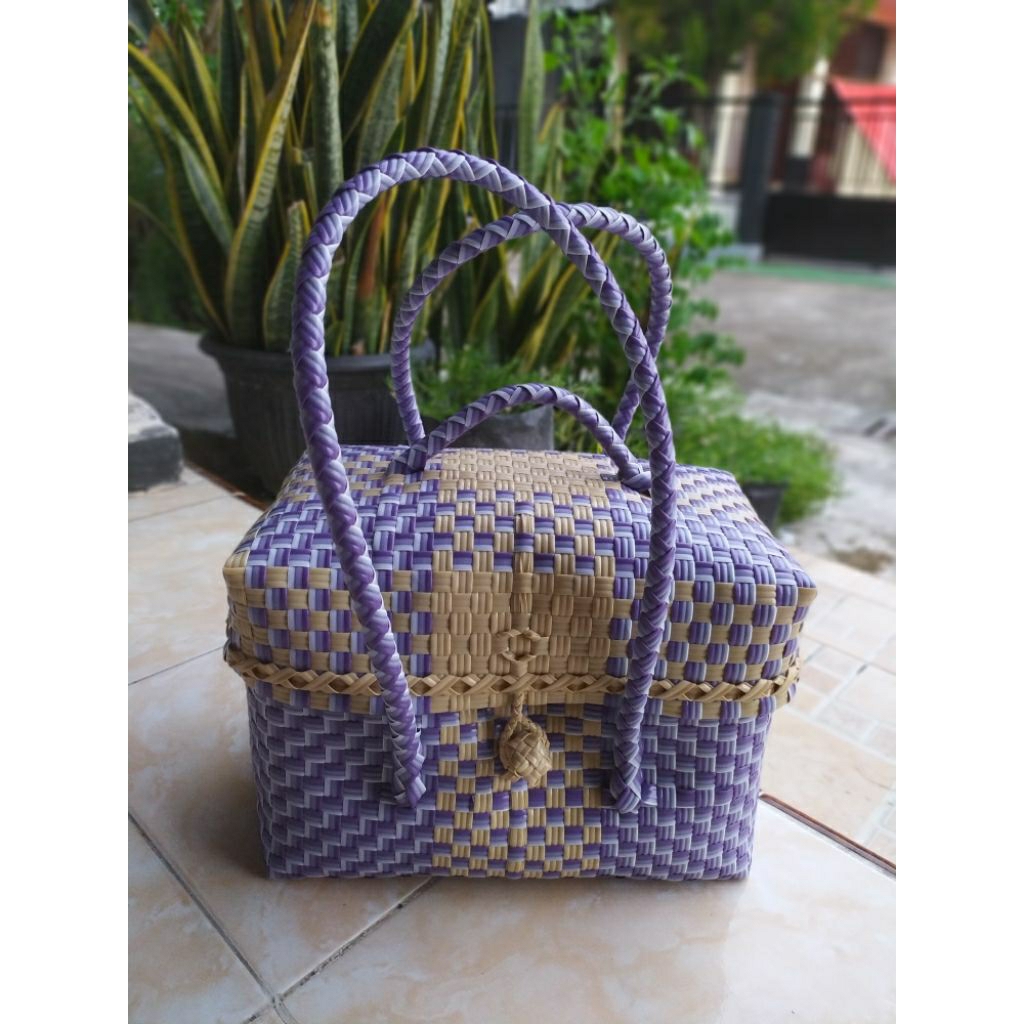 Tas Anyaman Jali Aban Aban Tas Anyaman Bahan Jali Premium Tas Hajatan Tas Serbaguna