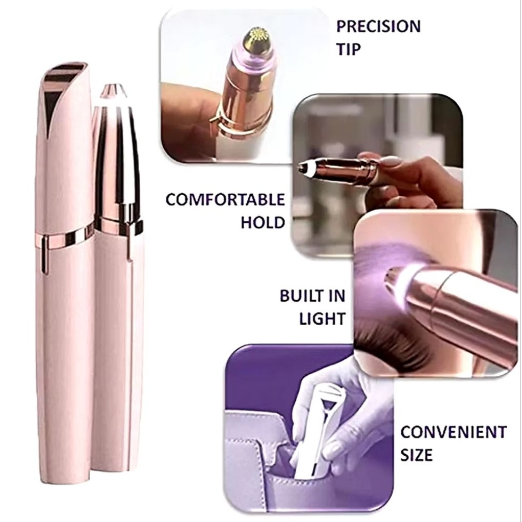 Alat Cukur Alis Elektrik Mesin Cukur Bulu Alis Charger / Cukur Alis Elektrik USB / Pisau Cukur Alis 