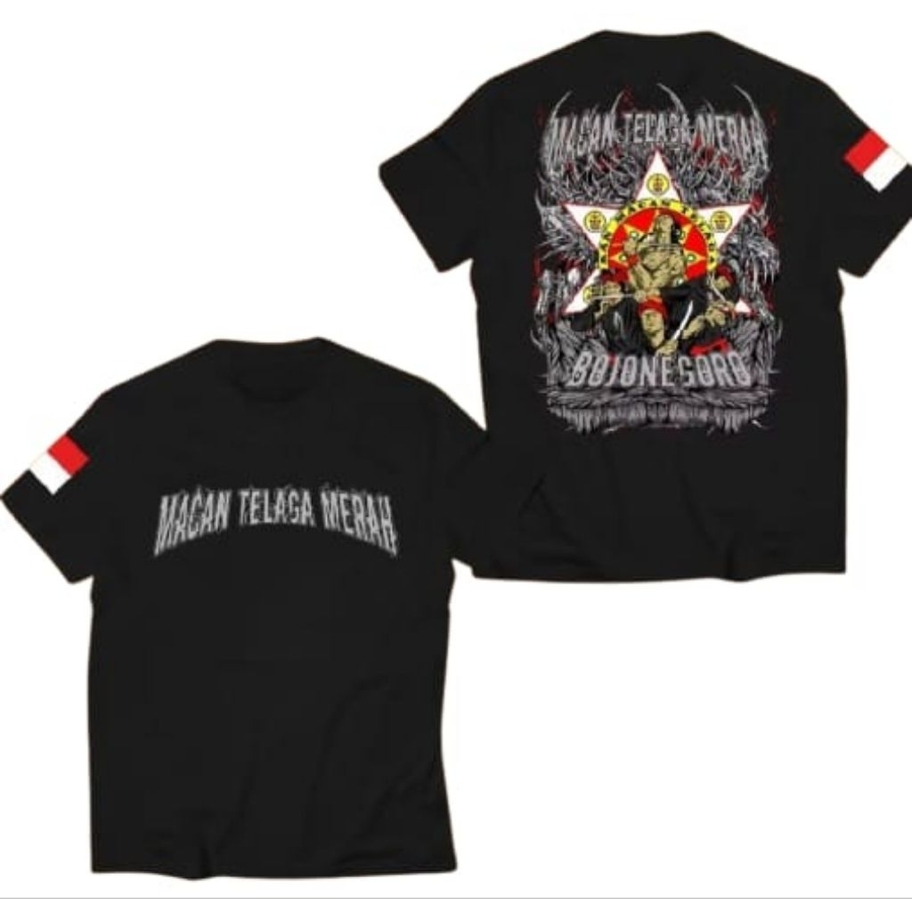 Kaos Macan Telaga Merah Bojonegoro Kaos Distro Unisex