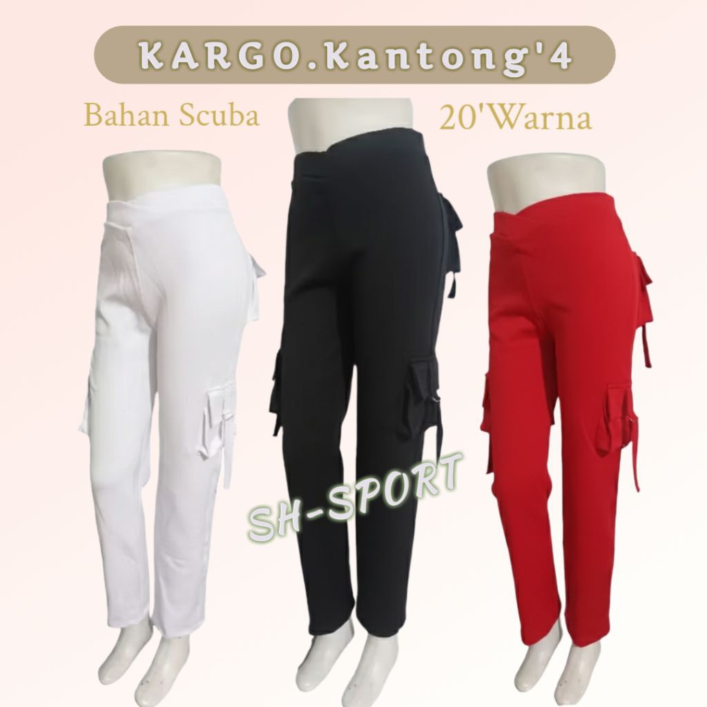 CELANA kargo panjang> celana olahraga wanita panjang || celana senam wanita || celana senam wanita j