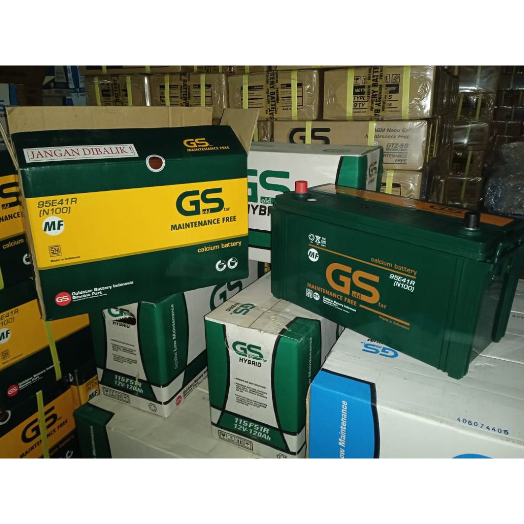 AKI KERING N100 12V 100AH GS MF 95E41R 95E41R