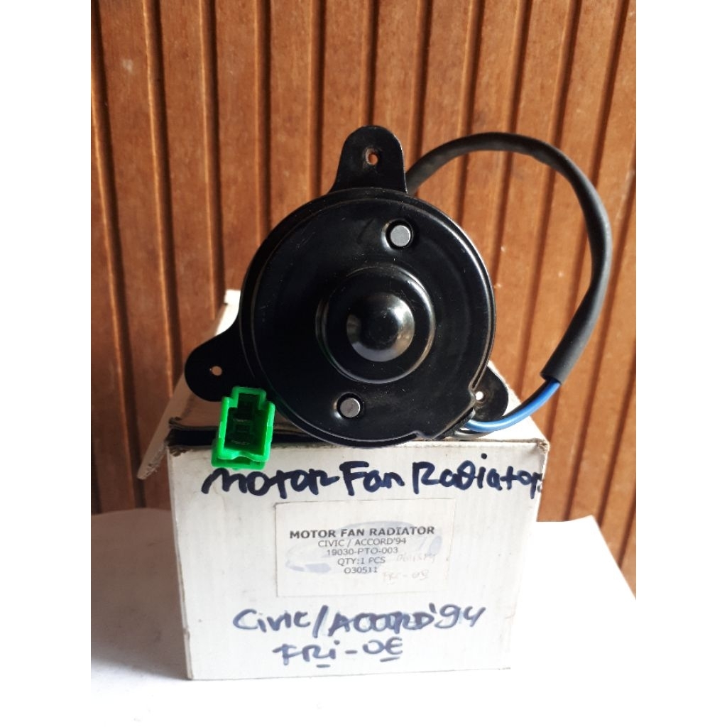 MOTOR FAN/DINAMO KIPAS RADIATOR MOBIL HONDA CIVIIC,ACCORD 1994