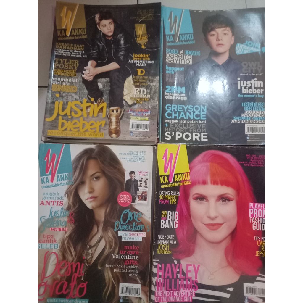MAJALAH KAWANKU BEKAS