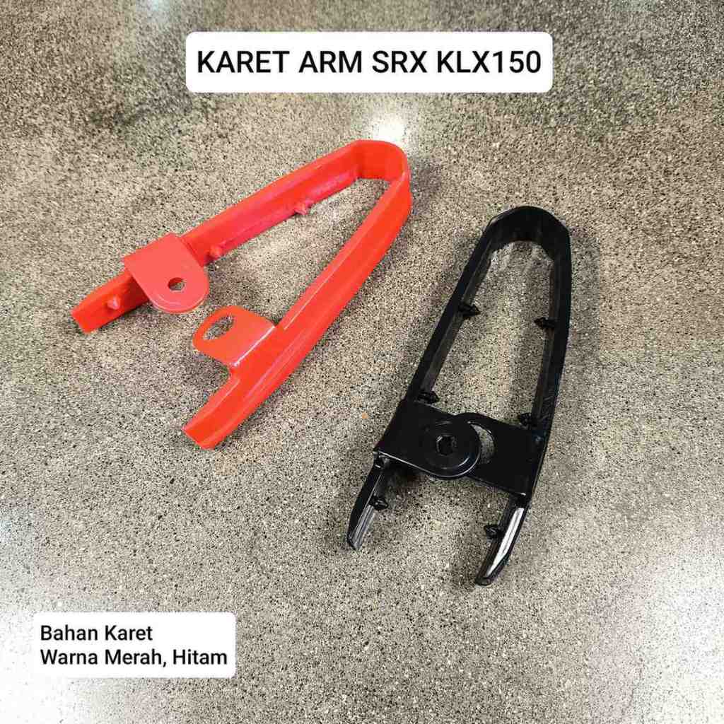 KARET ARM SRX KLX150 HITAM - MERAH