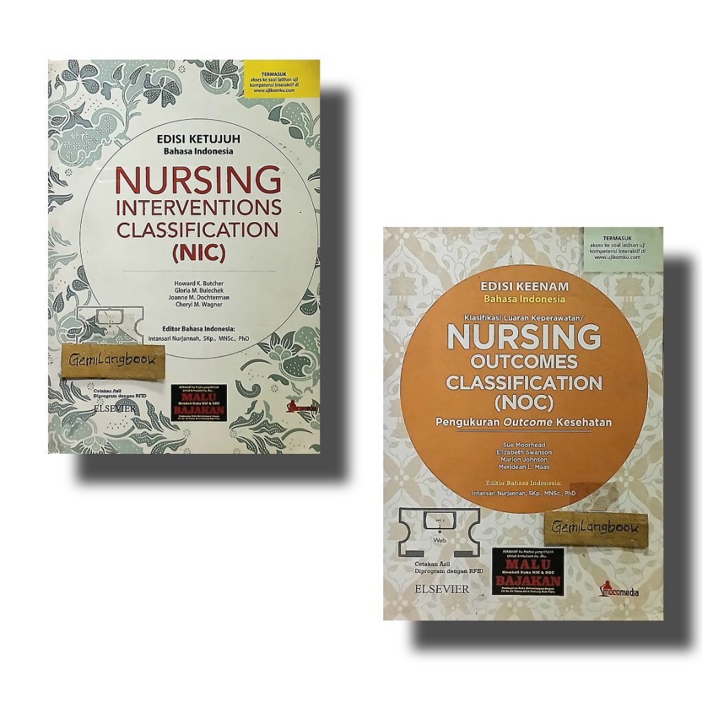 Paket Buku Keperawatan Nic Ed.6 - Noc Ed.7 Nursing