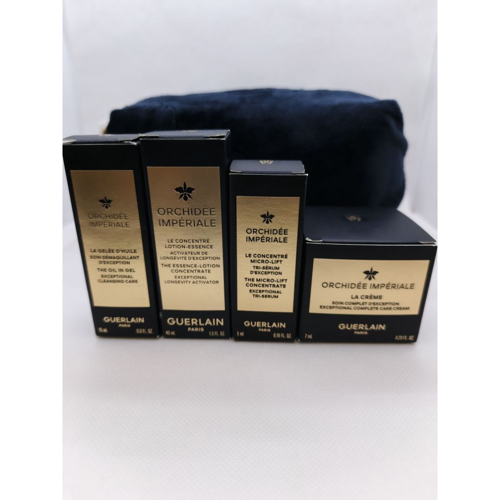 guerlain orchidee imperiale skincare travel size set bpom