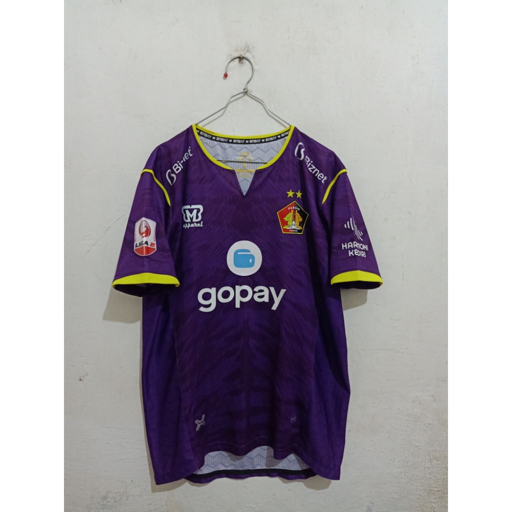 Jersey Persik Kediri Home Liga 2 2019 Original MATCHWORN MBB EDO Febriansah