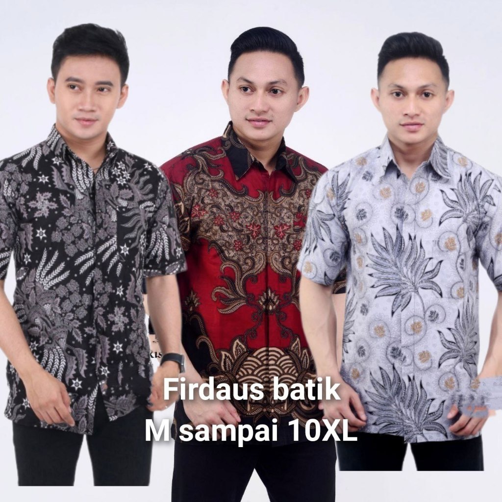 BATIK PRIA ARJUNA BIRU NEW MOTIF BAJU BATIK PRIA TERMURAH