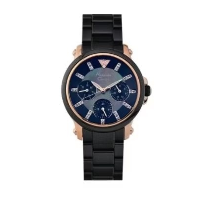 ALEXANDRE CHRISTIE 2375BF BLACK ROSEGOLD original