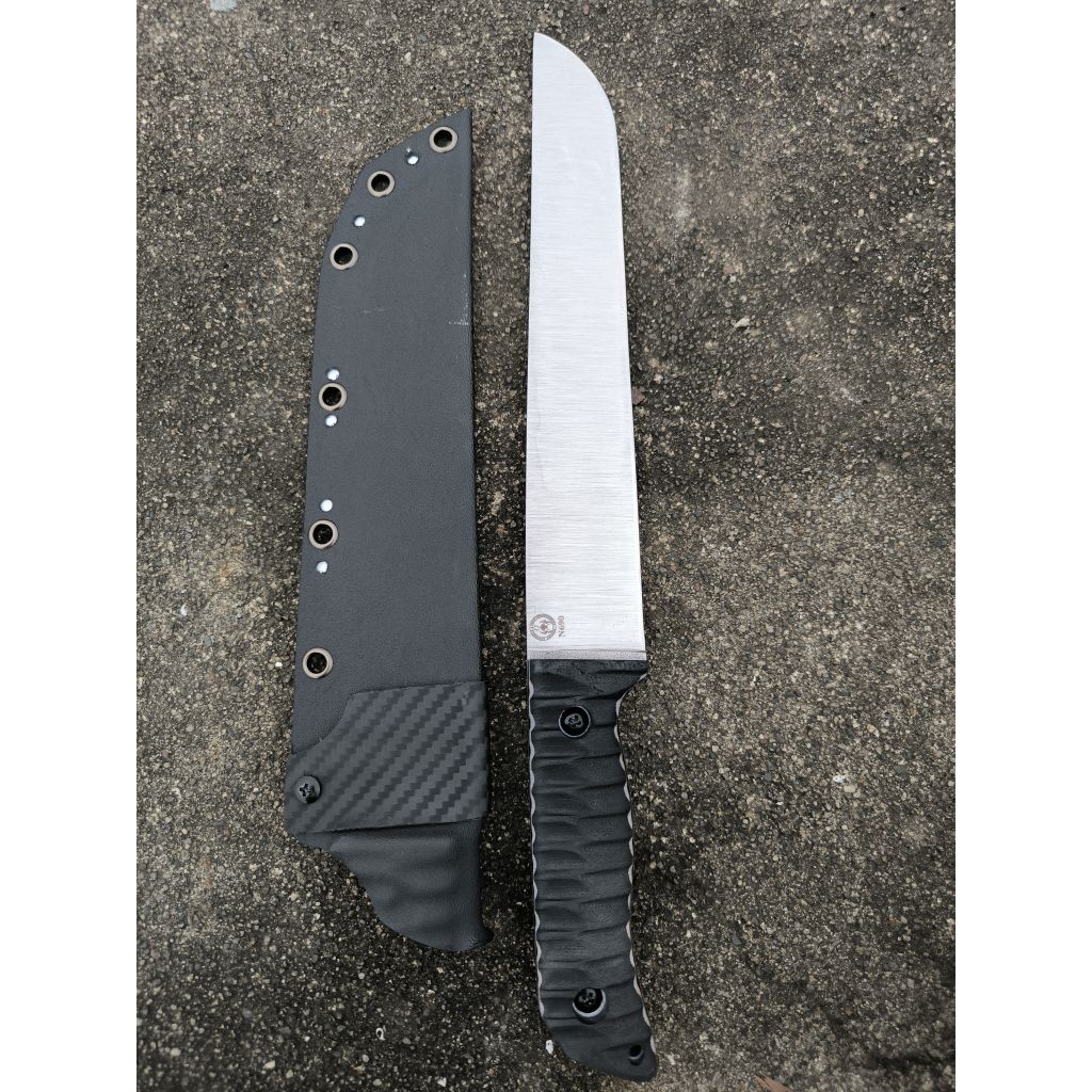 pisau daging sembelih slaughter knife knive seset qurban golsem bohler N690 kydex micarta