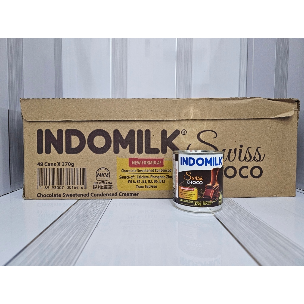 INDOMILK SUSU KENTAL MANIS RASA SWISS CHOCO 1 DUS 48 PCS