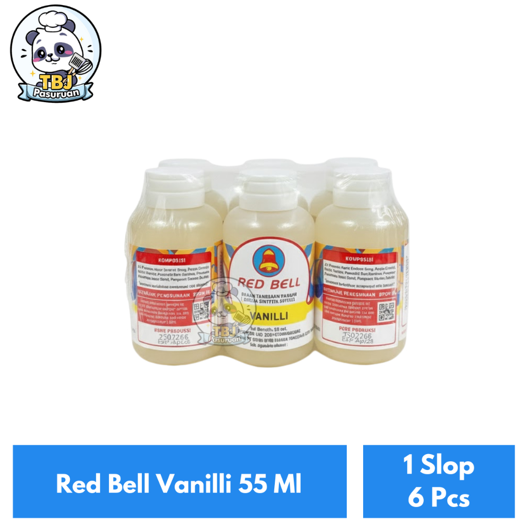Red Bell Vanili 55 Ml - 1 Slop 6 Pcs