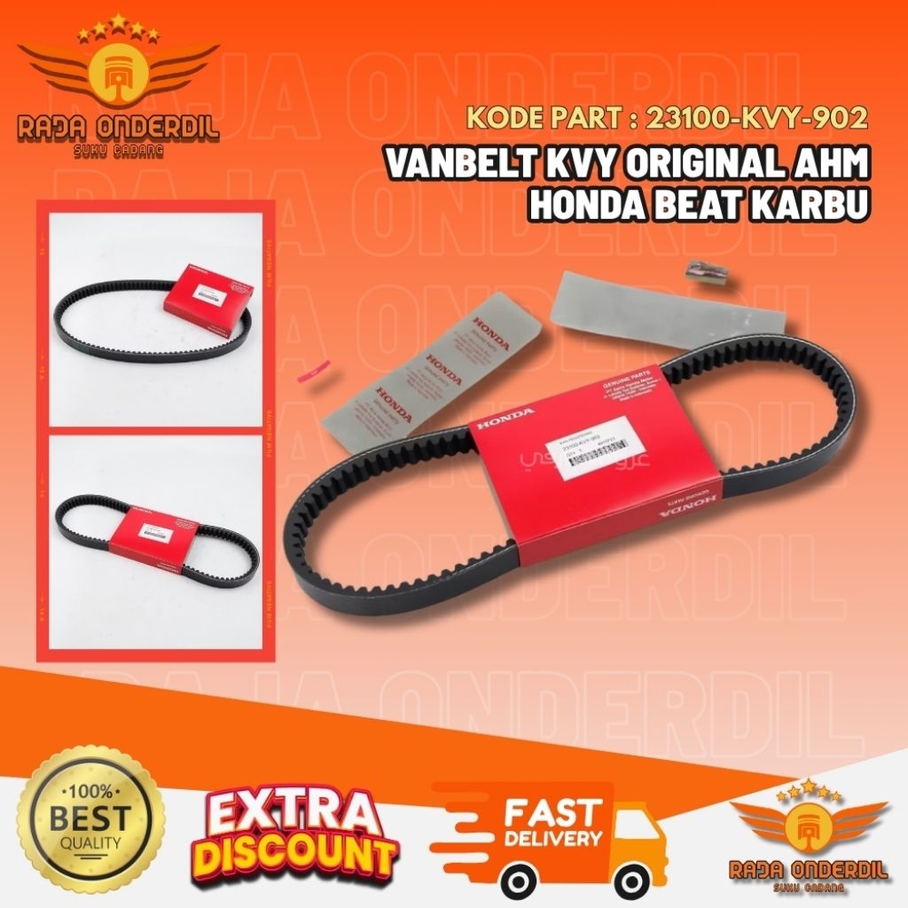 V-BELT KVY ORI AHM MOTOR BEAT KARBU Raja Onderdil