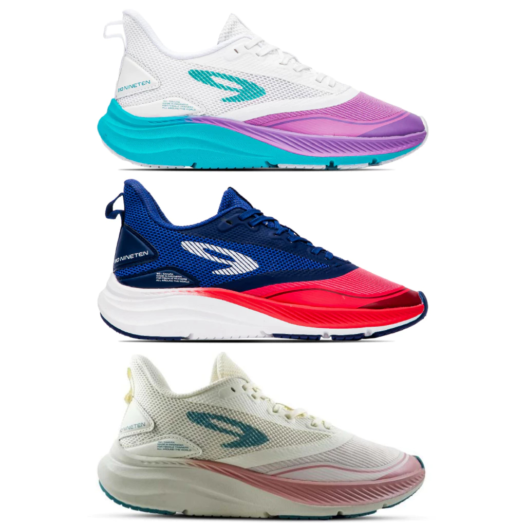 910 NINETEN Sakura Sepatu Lari Women Original