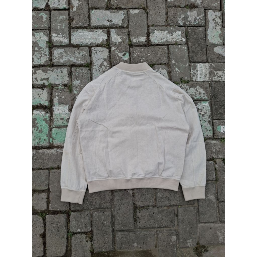 ZARA BOMBER SUEDE JACKET