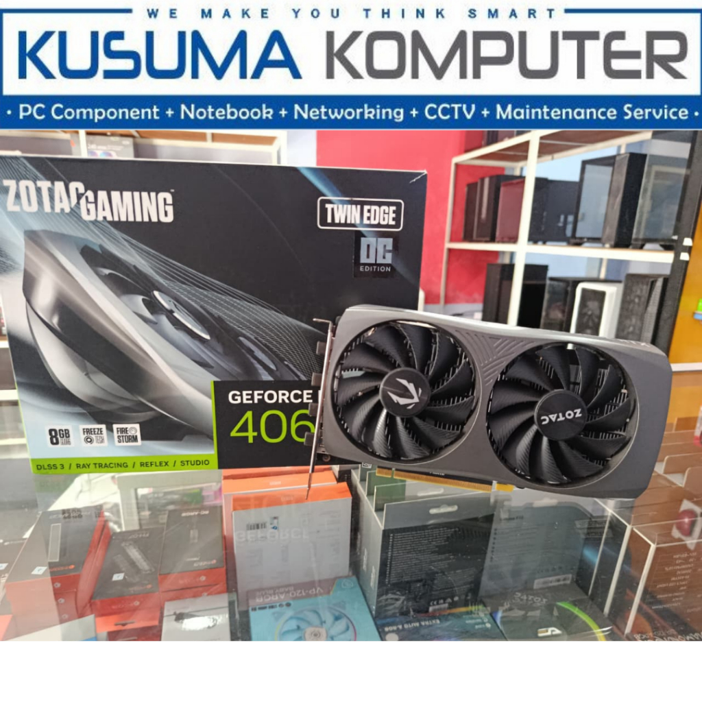 VGA Zotac RTX 4060 8GB OC bekas Garansi resmi mei 2027