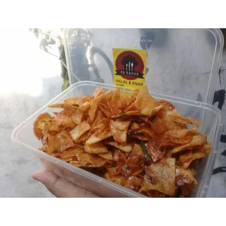 Camilan Klengkam Kering Kentang Lauk Siap Saji Makanan Khas Solo 500ml