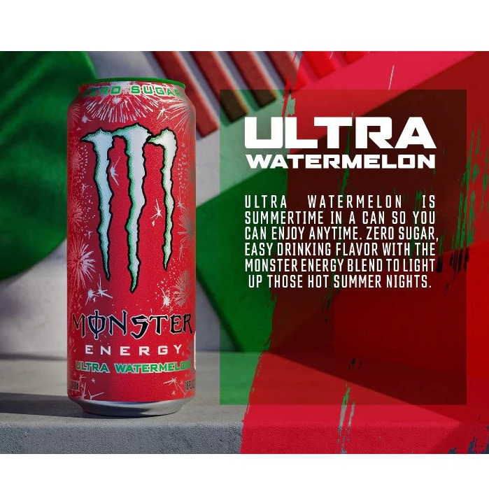 MONSTER ENERGY ULTRA WATERMELON Energy Drink 500ml