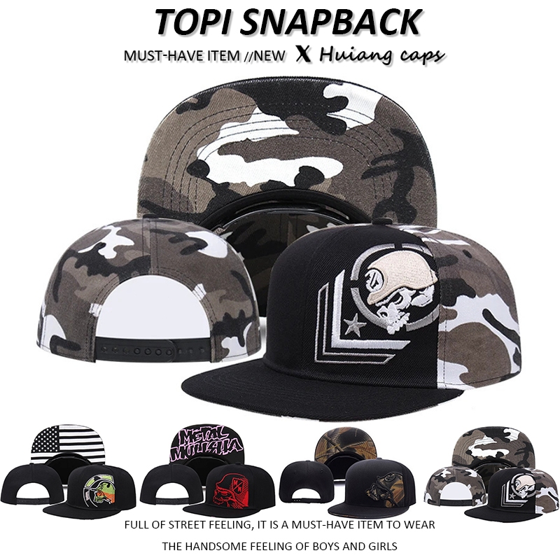 Topi Snapback Metal Mulisha bordir hiphop baseball cap fashion high quality topi vintage wanita pria