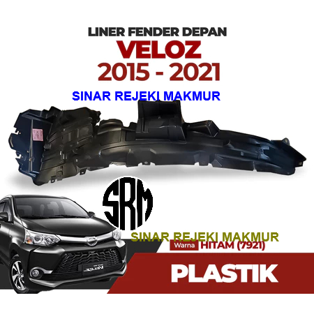 LINER INNER FENDER SPAKBOR DEPAN VELOZ 2015 2016 2017 2018 2019 2020 2021