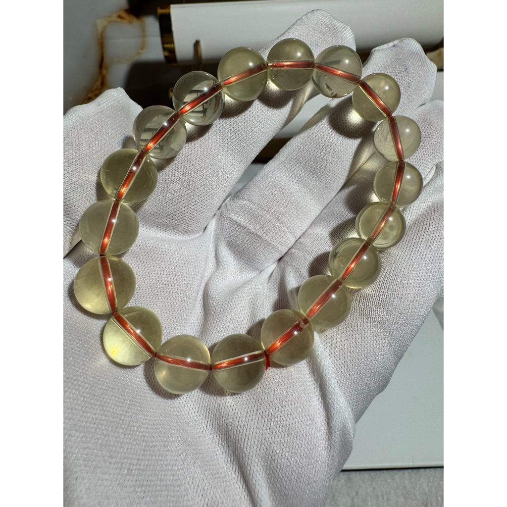 Natural Gelang Citrine 12,6mm with certificate