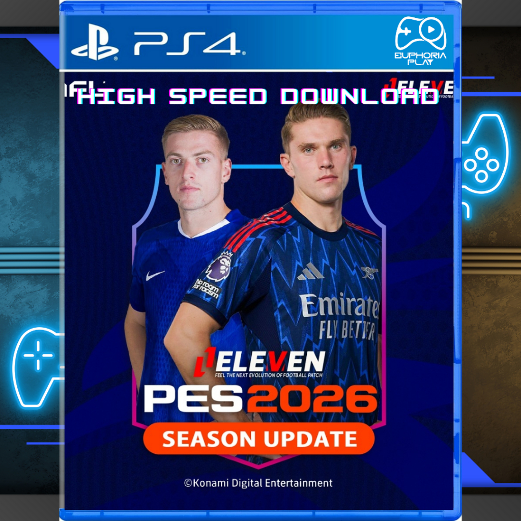 EFOOTBALL PES 2026 PS4 HEN – Eleven Patch Summer Edition | Full Update Datapack 7.08