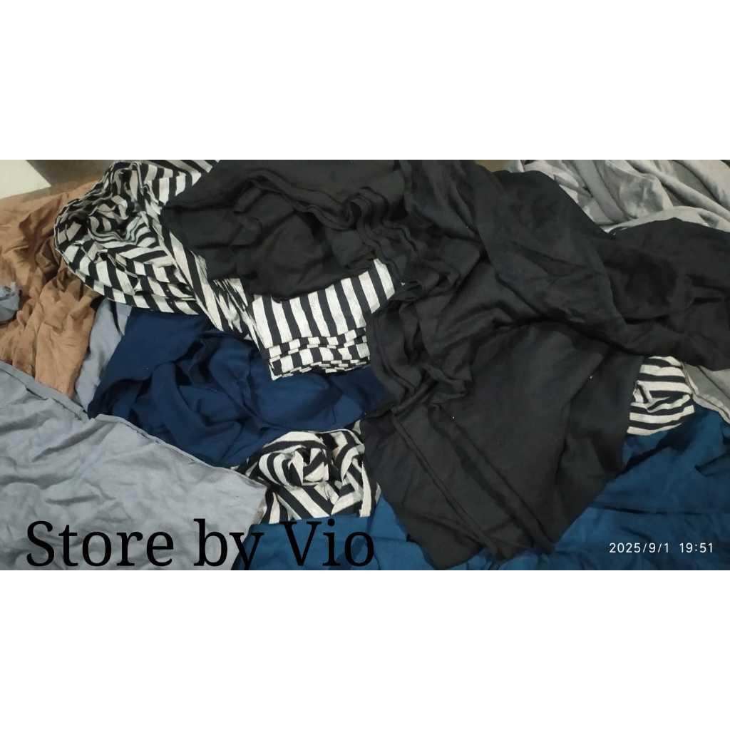 Kain Perca Kiloan Sisa Produksi Bayi Berkualitas Kaos Motif 1 Kg