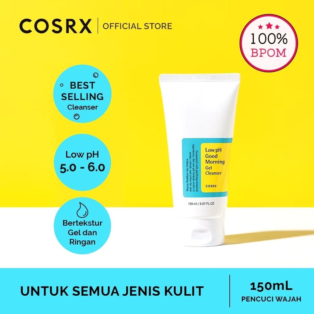 COSRX - COSRX - COSRX Cosrx Low pH Good Morning Gel Cleanser - Low PH Cleanser COSRX - Facial Cleans