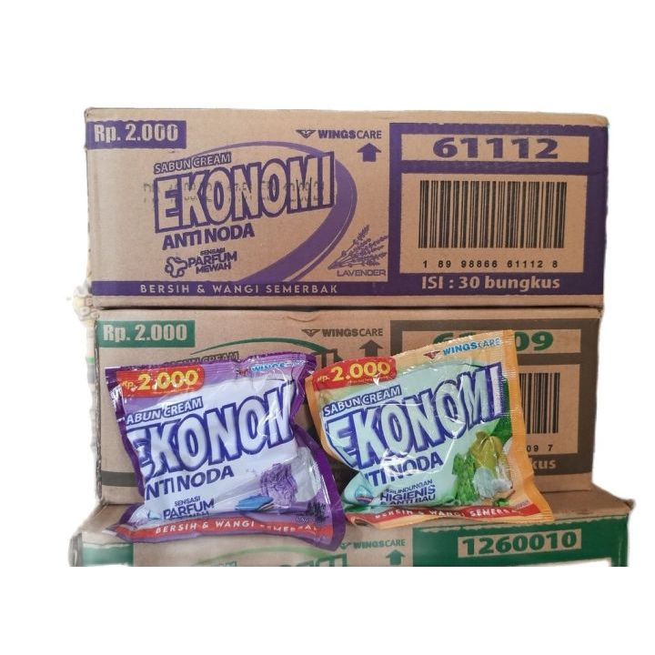 SABUN EKONOMI 500K, 1 DUS ISI 30 PCS