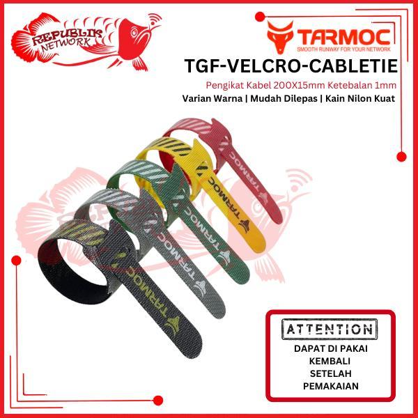 Tarmoc TGF-VELRO-CABLETIE | Perekat/Kretekan Cable Tie Kabel Ties Strap Pengikat kabel 200x15mm