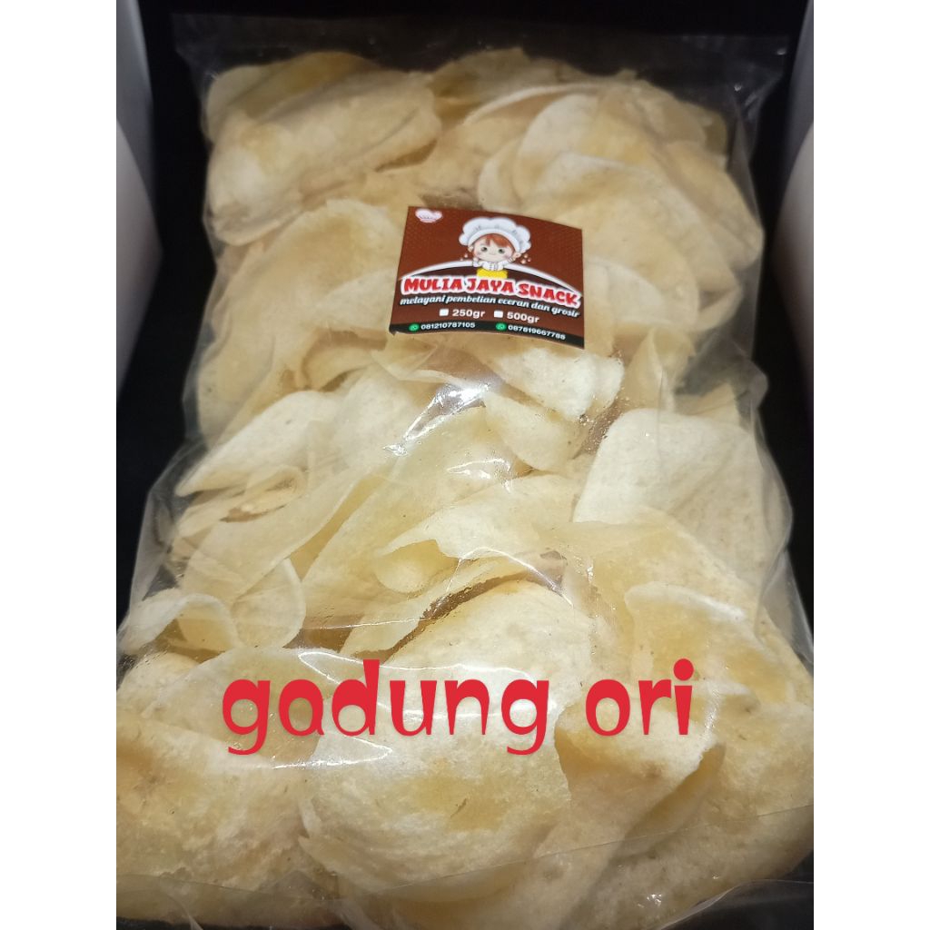 kripik getuk original asin