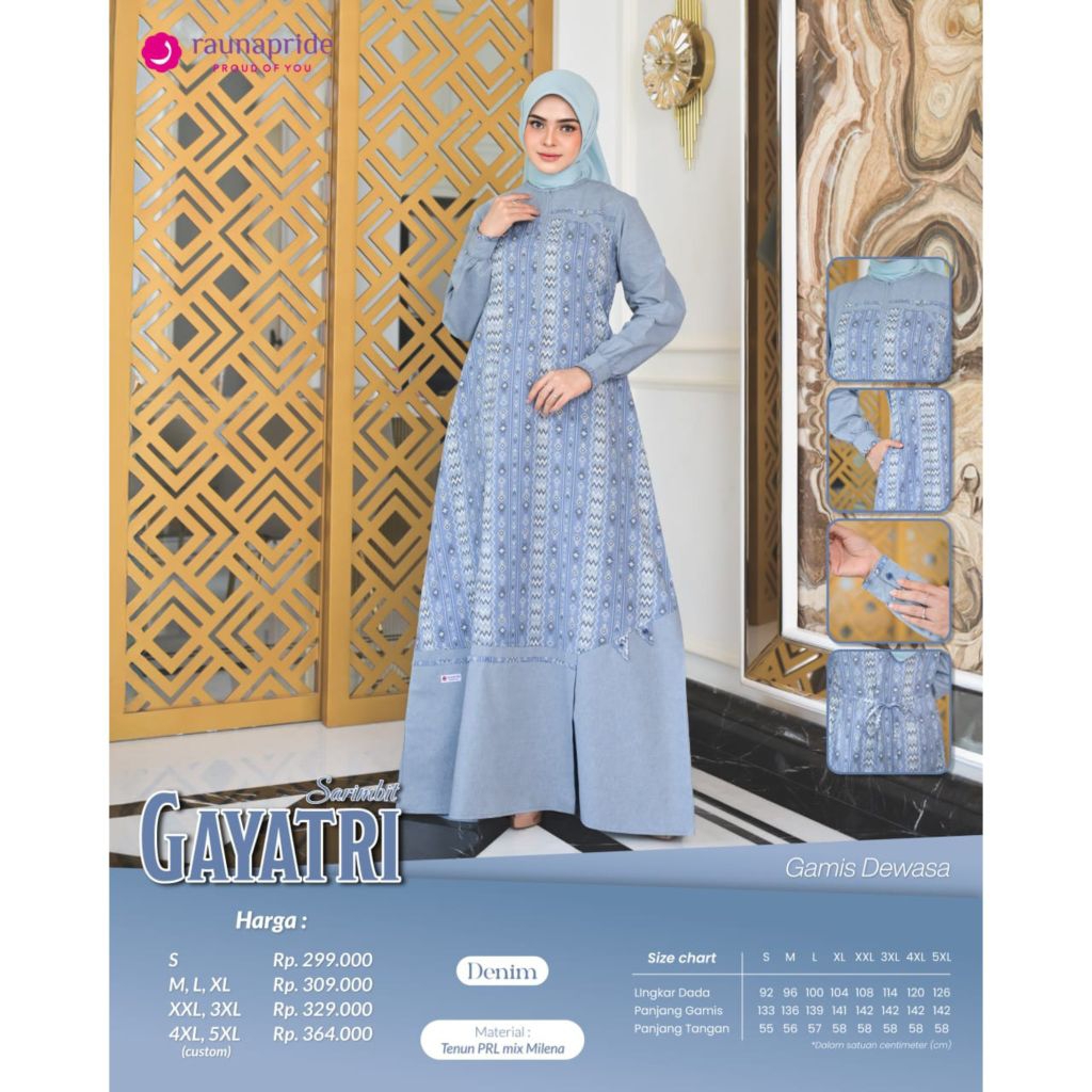 Gamis Raunapride Sarimbit Gayatri