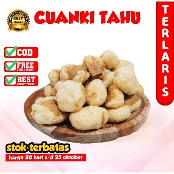 CUANKI TAHU 100Biji BATAGOR KERING TERMURAH CUANKI BANDUNG TOPING BASO ACI CUANKI LIDAH PILUS CIKUR